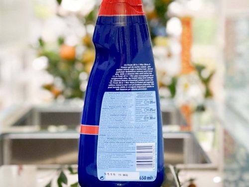 hinh anh gel rua bat finish power all in 1 max chai 650ml