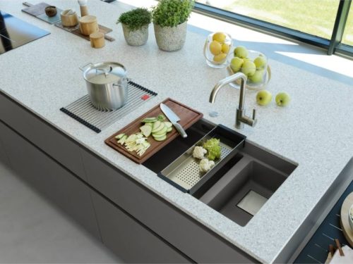 Chậu rửa đá Franke KNG 120 Stone Grey 4 hinh anh chau rua da franke kng 120 stone grey