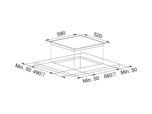 Bếp điện âm Franke FHT571 603C T 108.0258.438 3 kich thuoc bep dien am franke fht571 603c t 108 0258 438