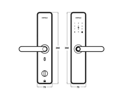 Khóa điện tử Hafele AL2401 màu đen 912.20.693 4 thong so tay nam khoa dien tu hafele al2401 mau den 912 20 693